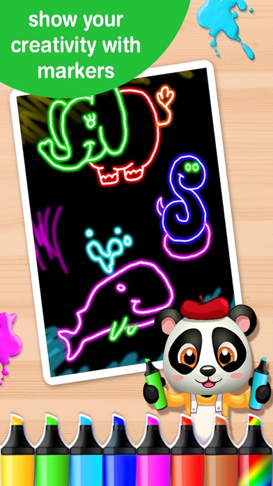 How to cancel & delete Baby Panda Paintbox - Coloring Games for Kids! from iphone & ipad 2