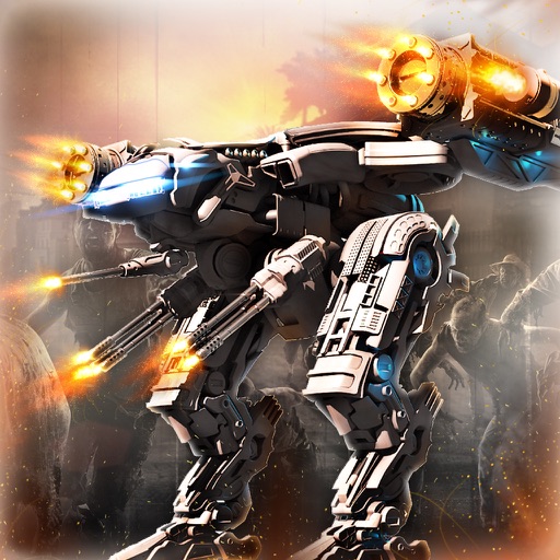 Monster Robots War: Rescue City from Zombie Attack iOS App