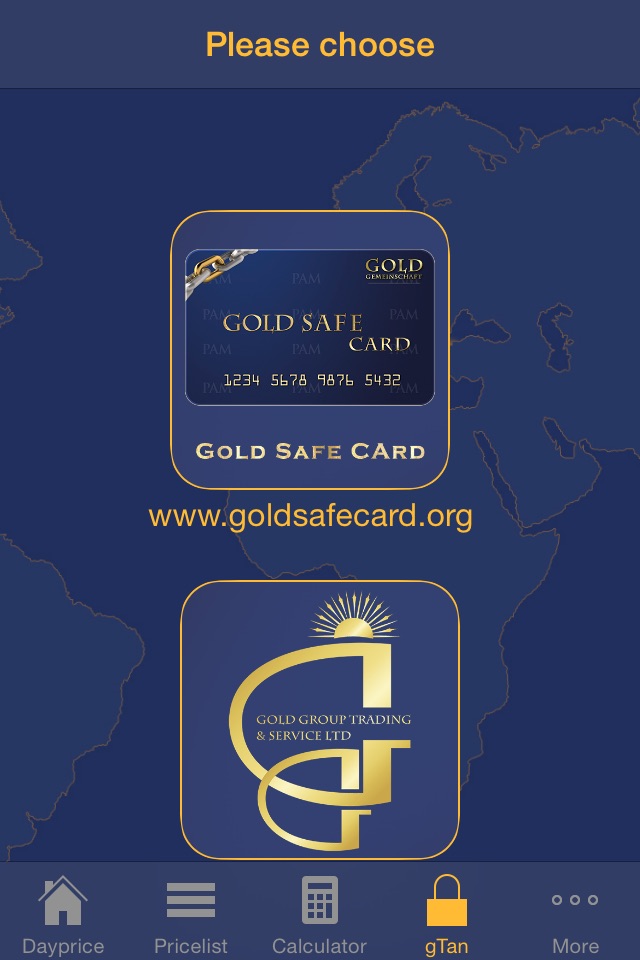 Gold Safe Card screenshot 4