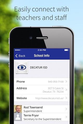 Decatur ISD Mobile App screenshot 2