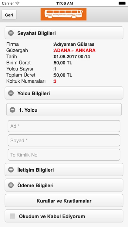 Kolay Otobüs Bileti screenshot-4