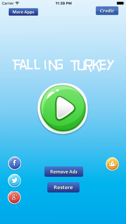 Falling Turkey