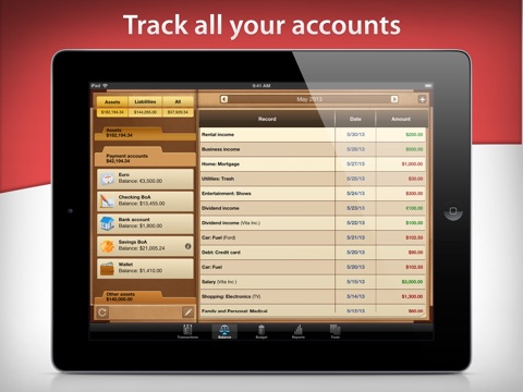 Money for iPad screenshot 3