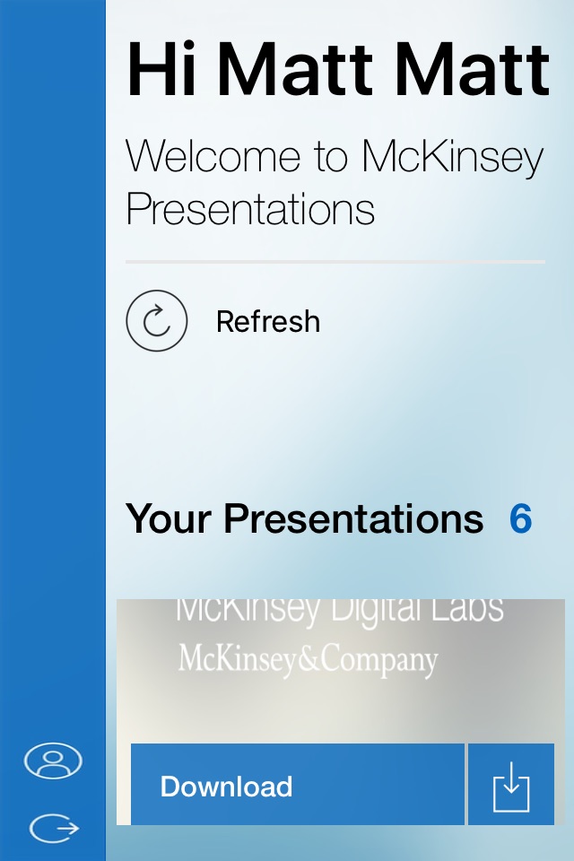 McKinsey Presentations screenshot 2