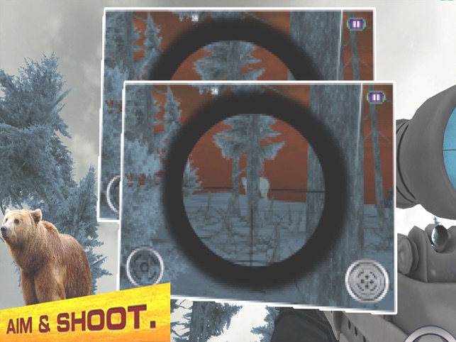 Big Bear Sniper 2017, game for IOS