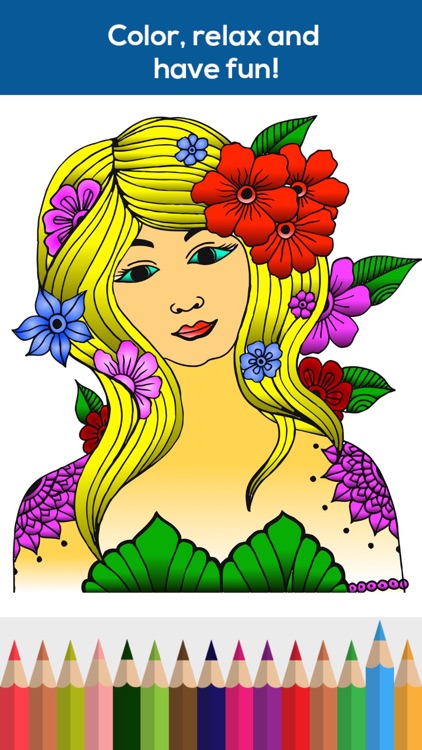 Coloring book & coloring pages for Adults iColor