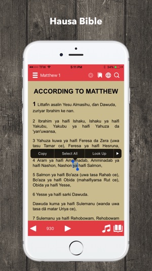 Hausa Bible Audio(圖4)-速報App