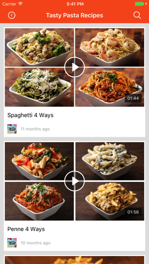 Pasta Recipes: Food recipes, cookbook, meal plans(圖4)-速報App