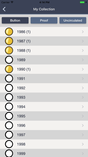 Silver Eagles - Coin Guide & Collection Tracker(圖4)-速報App