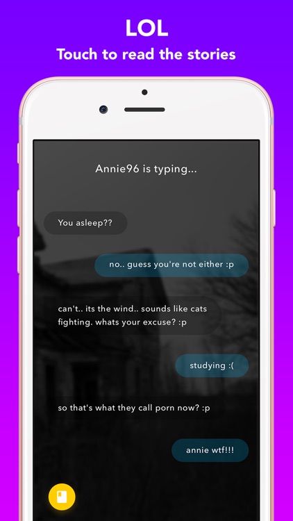 Chat stories: Text Message hooked & yarn