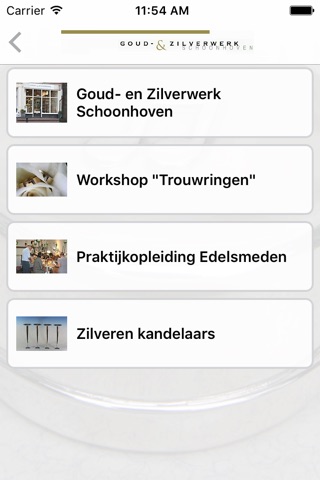 Goud en Zilverwerk Schoonhoven screenshot 2