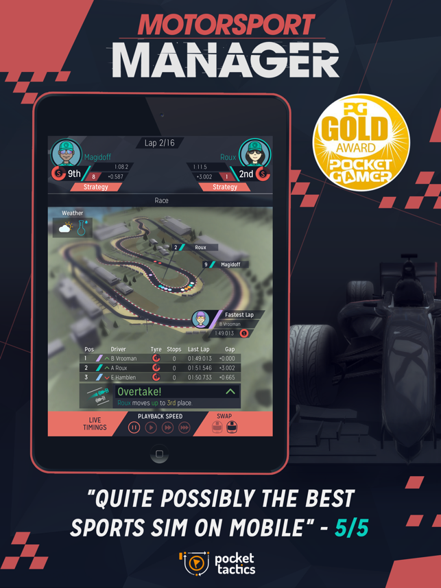 ‎Motorsport Manager Mobile Screenshot