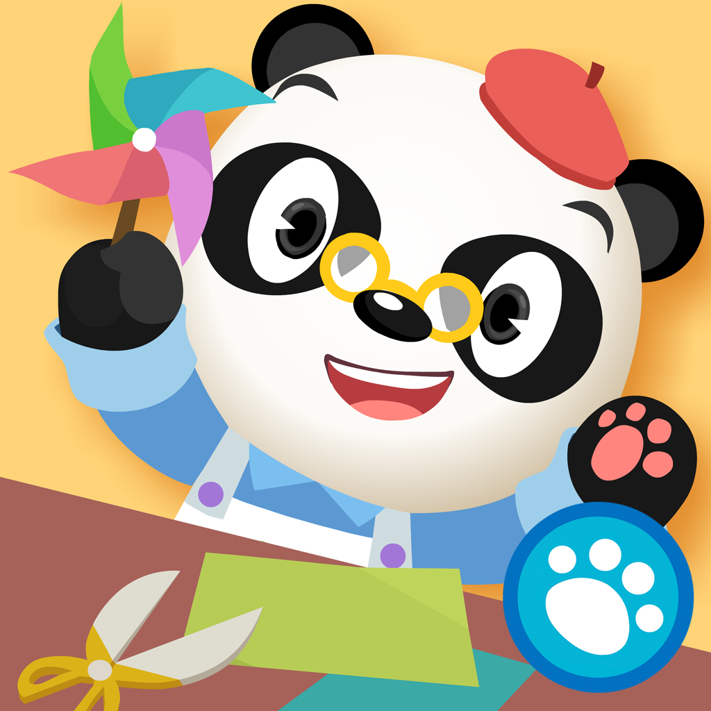 Dr. Panda Art Class App Icon