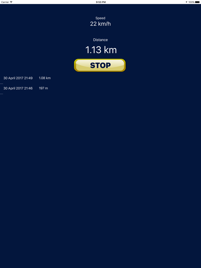 GPS Measure Distance