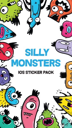 Silly Monsters Stickers(圖1)-速報App