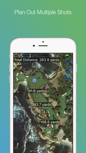 Golf GPS Range Finder Simple(圖2)-速報App