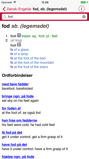 English Danish Dictionary - Medium(圖3)-速報App