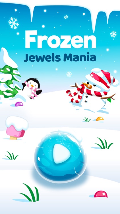 Frozen Jewels Mania - Match 3 Gems Puzzle Legend