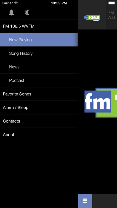 FM 106.5 WVFM screenshot 2