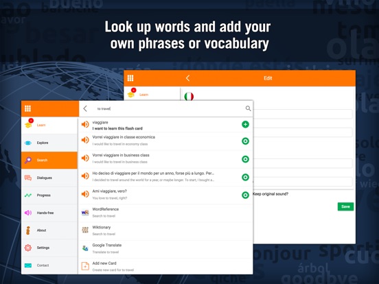 Learn Italian - MosaLingua Screenshots