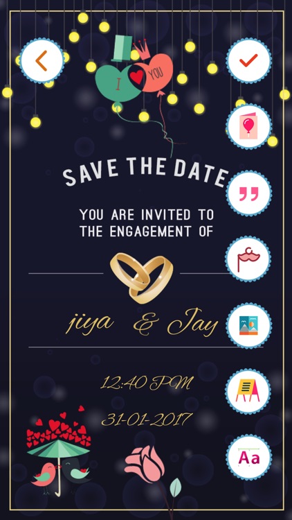 Engagement Invitation Cards Maker Pro by Bhavik Savaliya