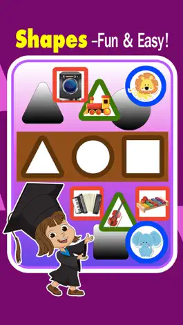 Game screenshot фигуры обучения 3-in-1 малышей Образование Игры apk