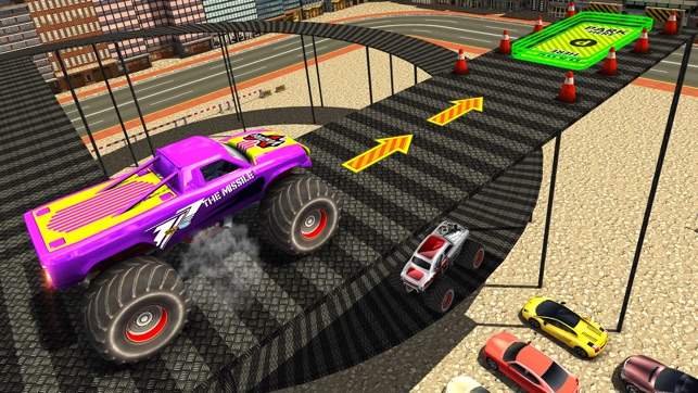 City Climb Monster Truck Hard Parking Simulator 3D(圖3)-速報App