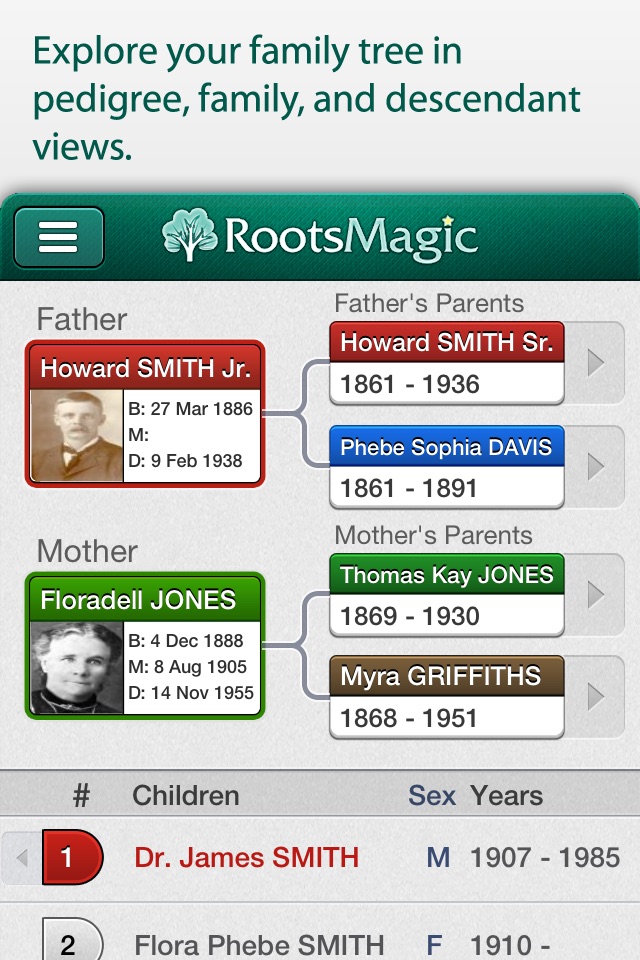 RootsMagic screenshot 3