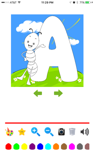 Alphabet Coloring -  ABC Flash Cards to color(圖2)-速報App