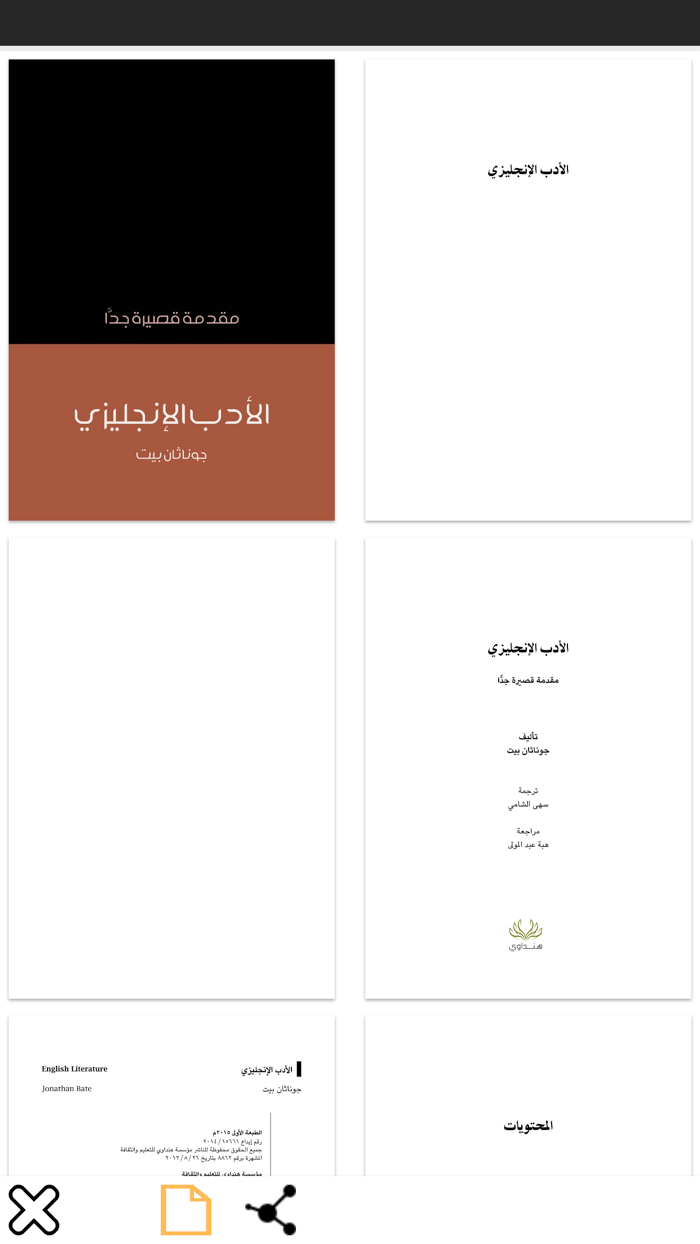 كتب وروايات أنجليزية مترجمة