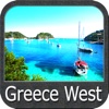 Marine: Greece West - GPS Map Navigator