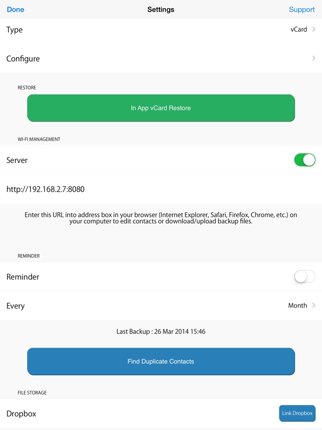 App to download contacts from iphone