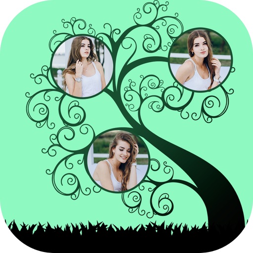 Tree Photo Collage Maker & Pic Frame Editor
