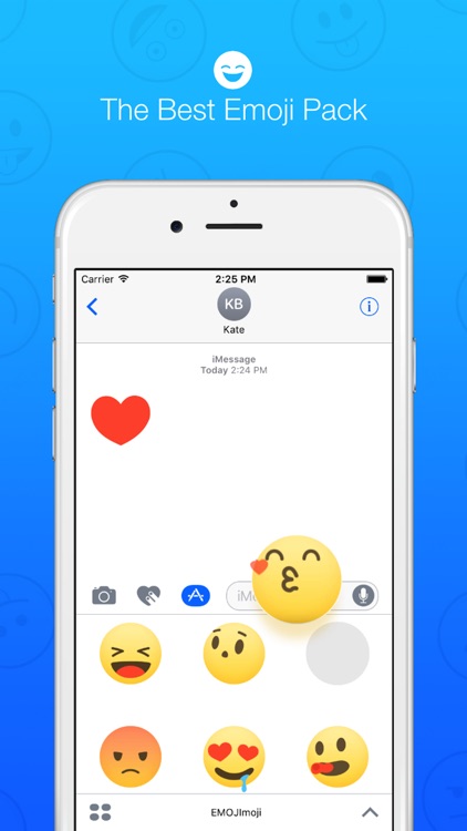 EMOJImoji - Best Animated Emoji Pack for iMessage