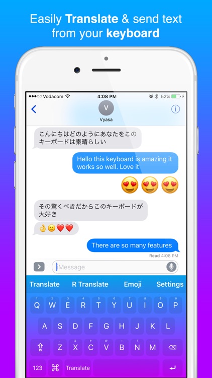 Voice Translator Keyboard Pro screenshot-0