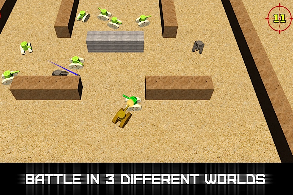 Tanks Assault - arcade tank battle game screenshot 4
