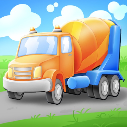 Trucks and Things That Go Vehicles Puzzle Game iOS App