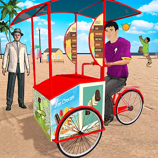 Ice Cream Beach Delivery Simulator icon