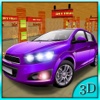 Car Drive Thru Supermarket – 3D Driving Simulator