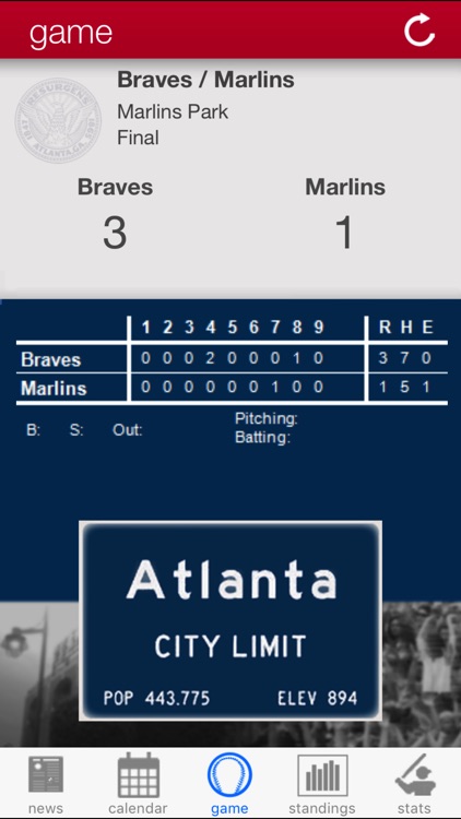 Atlanta Baseball Braves Edition