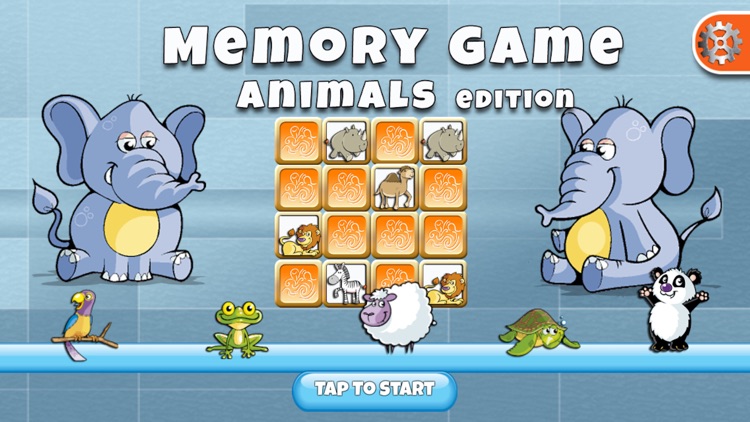 Memory Game - Animals Edition