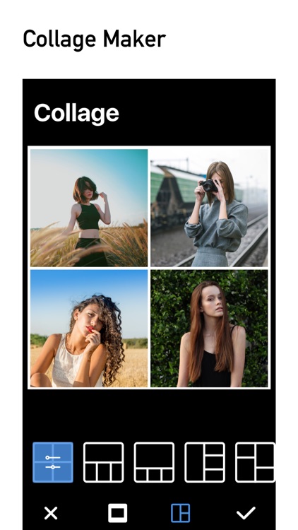 Grids - no crop photo editor & collage maker