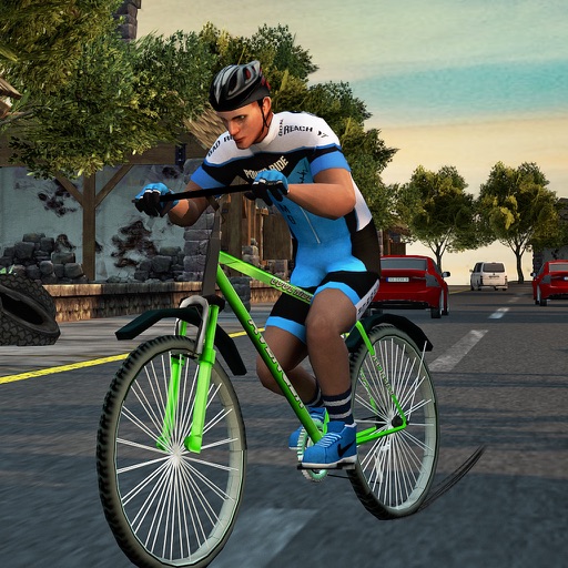 Bicycle Racing Simulator 17 - Extreme 2D Cycling iOS App