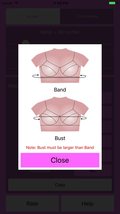 Bra Size Calculator::Appstore for Android