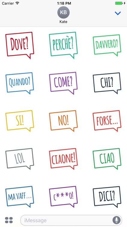 Italian Words and Expressions