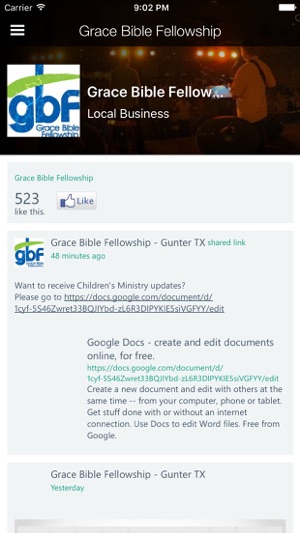 Grace Bible Fellowship - TX(圖1)-速報App