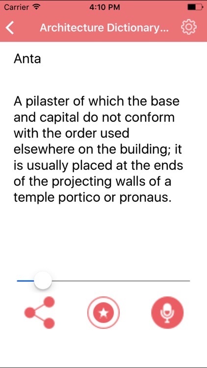 Architecture Dictionary -Terms Definitions