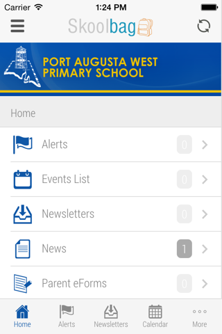 Port Augusta West Primary School - Skoolbag screenshot 2