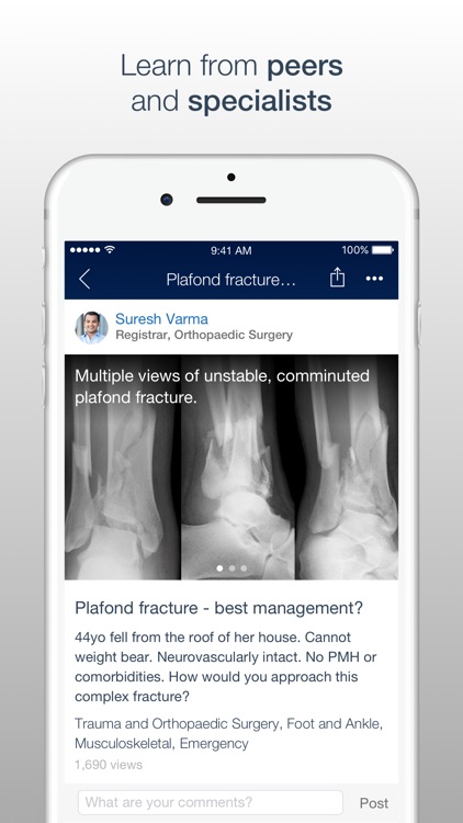MedShr - Discuss Clinical Cases & Medical Images