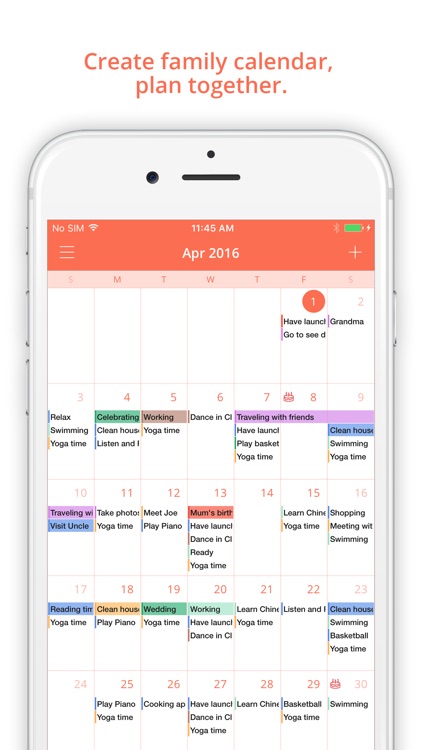 Family Organizer - Shared Calendar App by FamCal